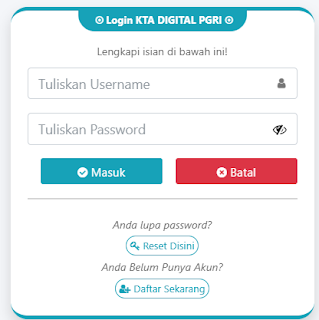 Register PGRI Halmahera Selatan - Persatuan Guru Republik Indonesia Cabang Halmahera Selatan